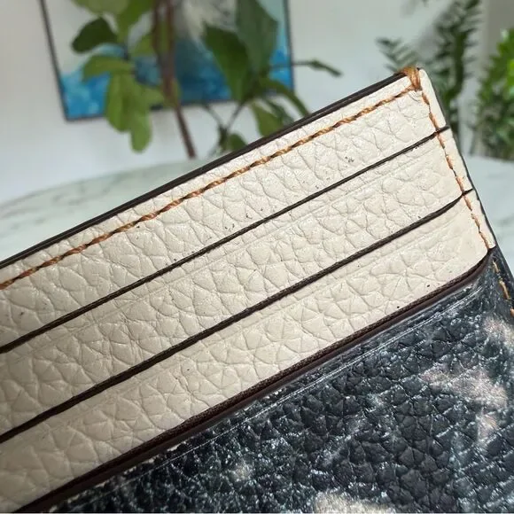 Coach X Mint + Serf Card Case Ivory Multicolor CD685 - Picture 4 of 9